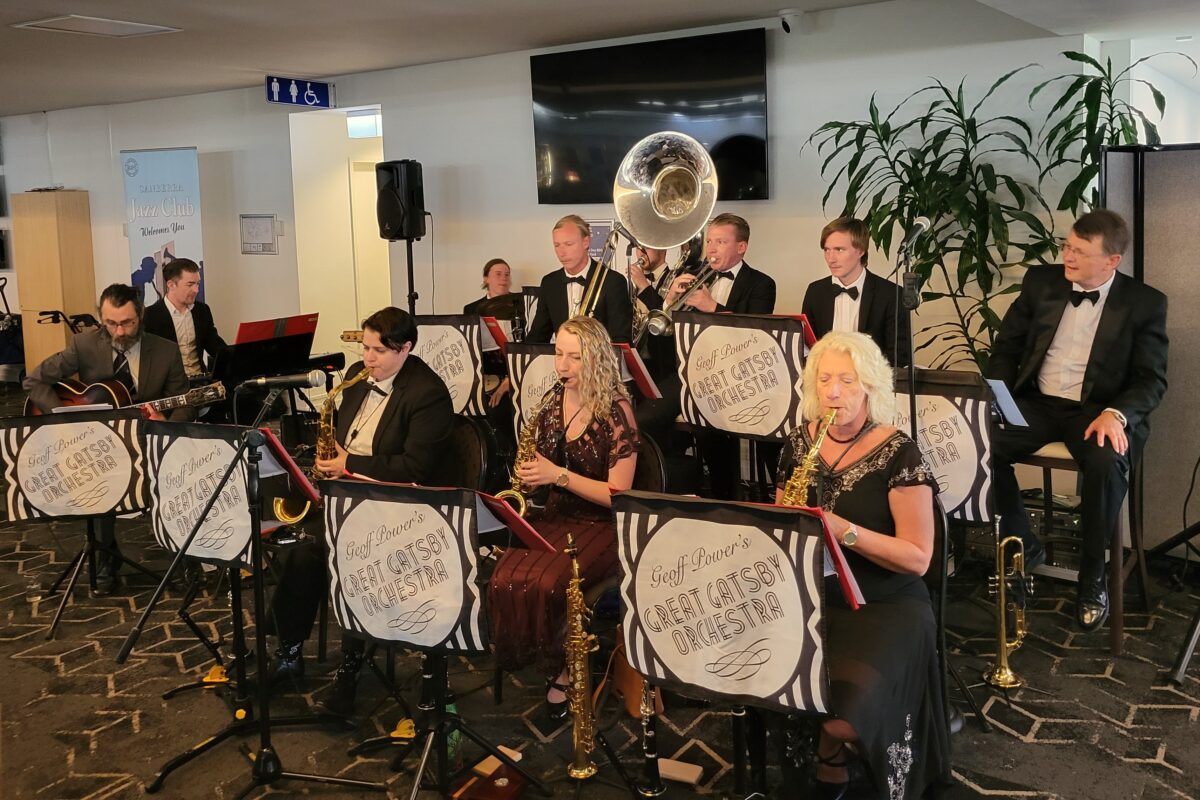 Jazz at Jamison – Geoff Power’s Great Gatsby Orchestra. image