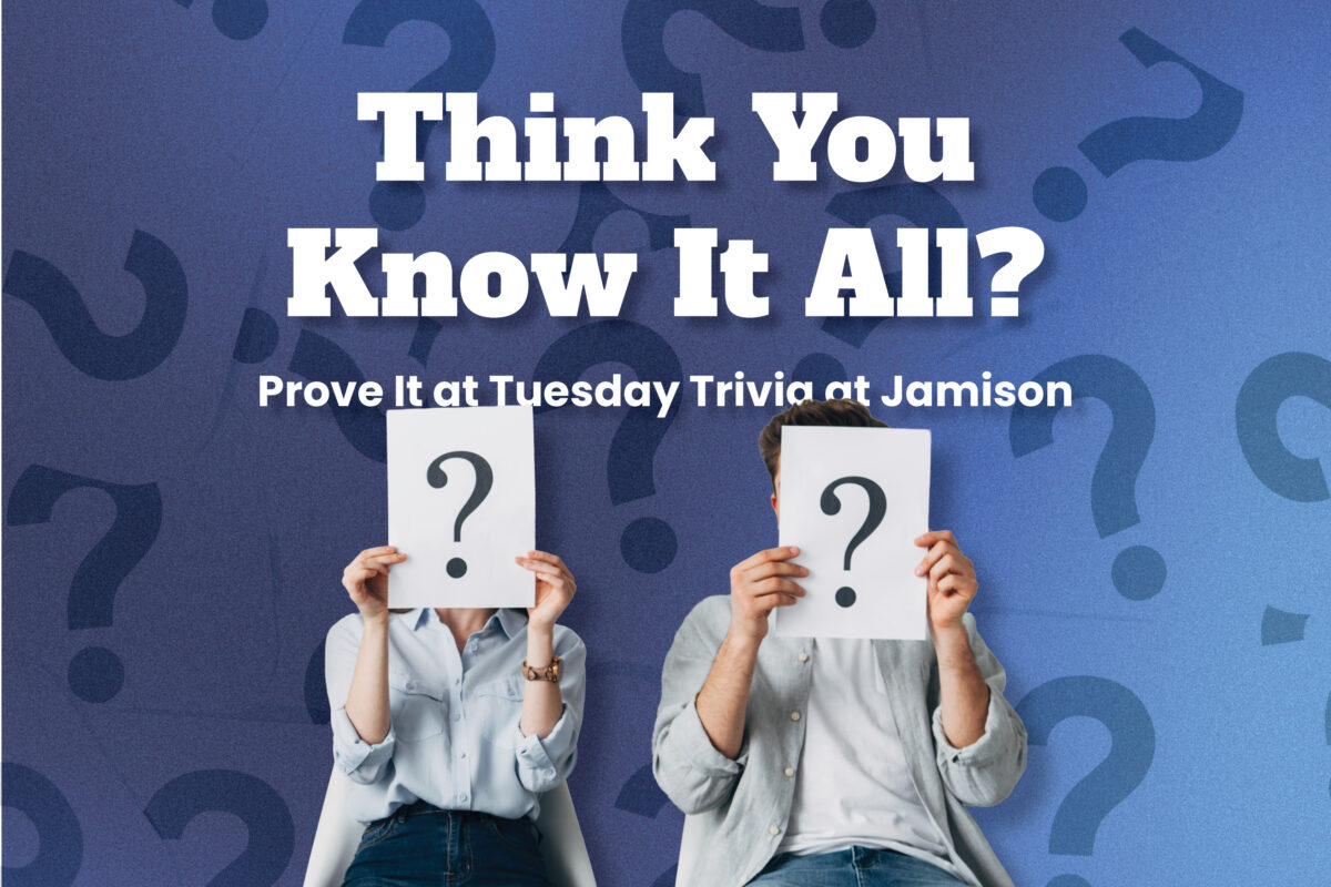 Tuesday Trivia Night at Jamison image
